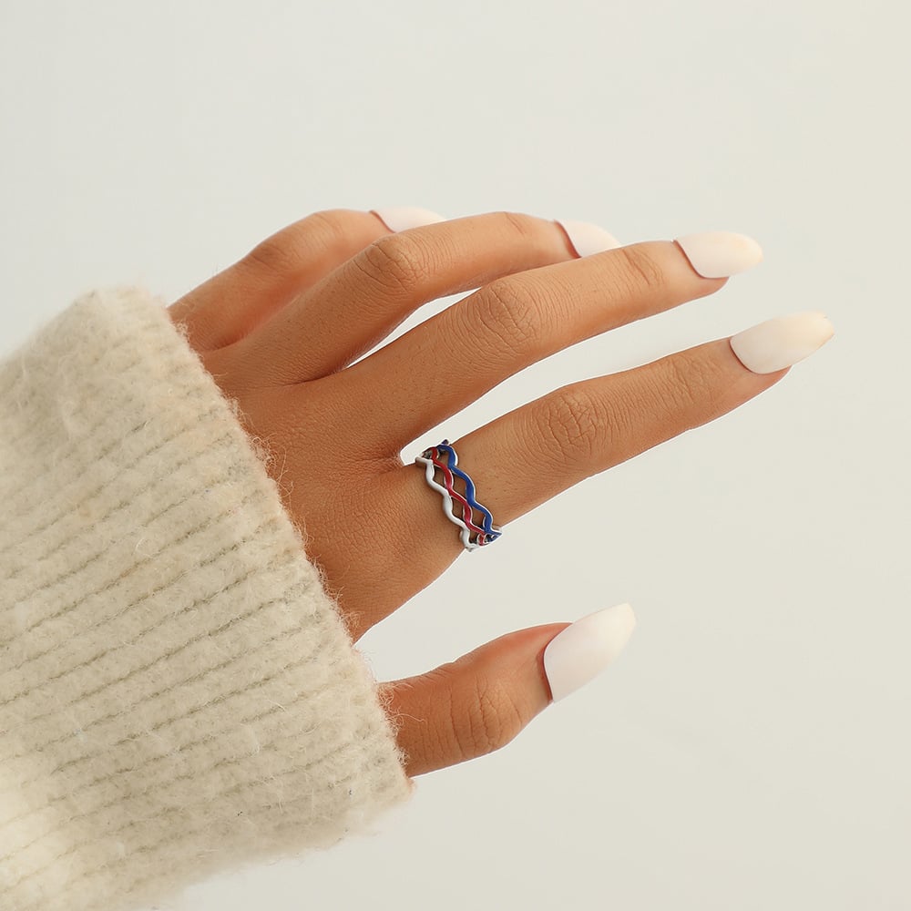 Liora | Elegant Stainless Steel Ring