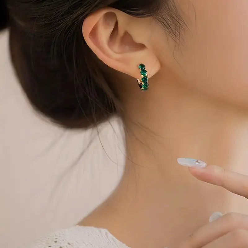 Coastal-Inspired Gold Drop Earrings