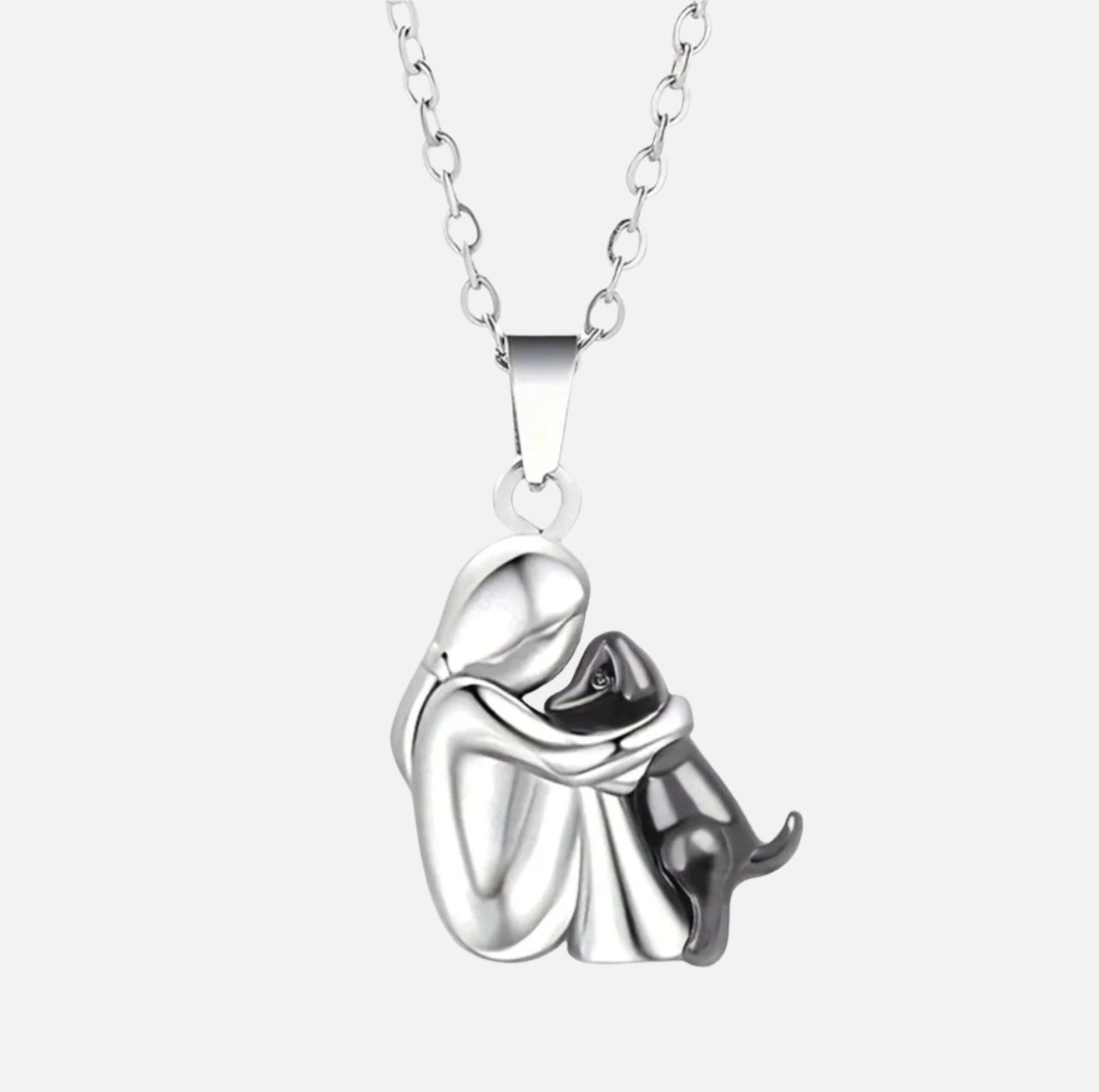Hug Pendant Necklace -  Meaningful Memorial Gift