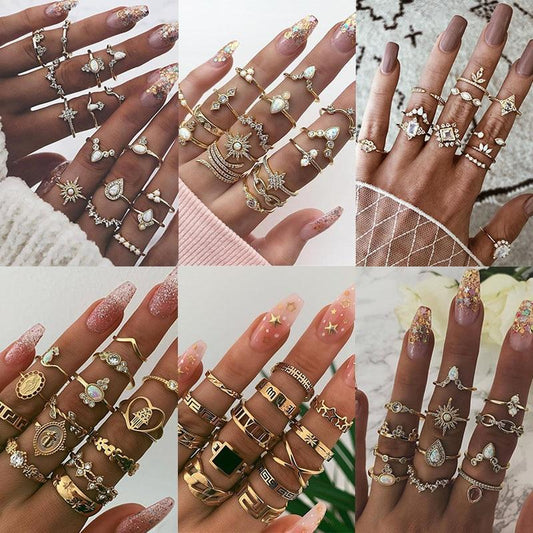 Unique packaging with 8 to 12 rings